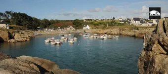 Le petit port de Pors Poulhan à Plouhinec