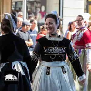 Danseurs aux fêtes de Cornouaille